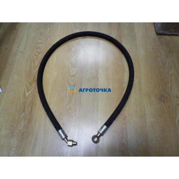 Шланг гідравліки мототрактора (довжина 1490 мм, М18х1,5/ кольцо Ø 18 мм) -