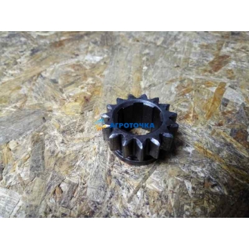 Шестерня 2 (z=15, 6 шліц) до мотоблоку ZIRKA SH 41 -
