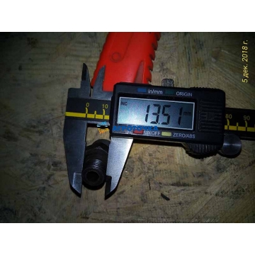 Штуцер гидроцилиндра мототрактора (наружные резьбы М14 х М18) -