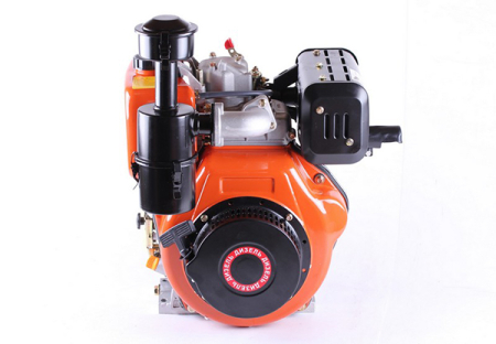Двигатель дизельный 186F (под шлицы диаметр 25 мм) (9 л.с.)