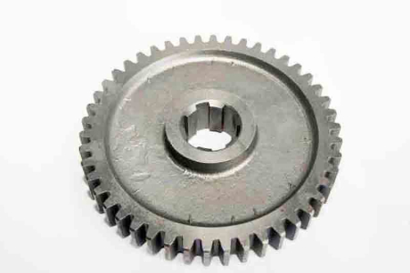 The final drive gear is driven by 54 teeth for the XT120 mini-tractor