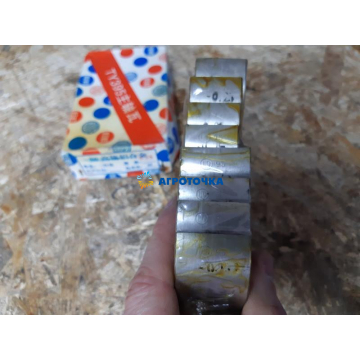 Вкладиші корінні Ø75мм (8шт) 0,25 до міні-трактора TY395IT -