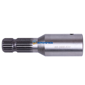 Adapter for cardan shaft 6x21 splines -