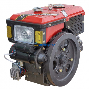 Двигатель дизельный ДД195ВЭ (12 л.с. / эл. стартер) -