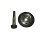 Bevel gears of the front axle (min.Z=6/Z=11, plan.Z=36) (new) to mini-tractor DF244/354 -