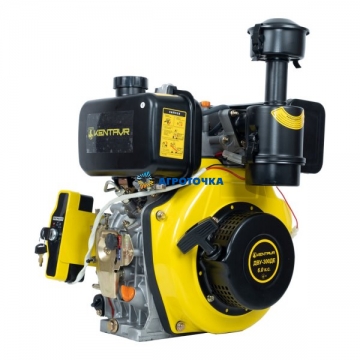 Двигатель дизельный 6 л.с. ДВУ-300ДЕ (шпоночный вал 25 мм, электростартер) -