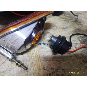 Поворот передній на мототрактор DW160LX лівий -