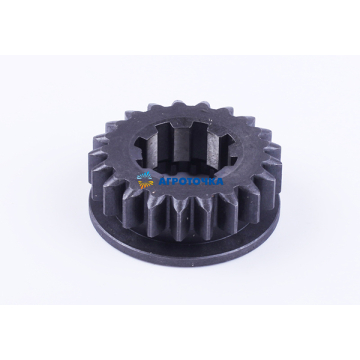Gear 3rd and 4th gear of the secondary shaft (z=21, 8 splines) for mini-tractor DF354 -