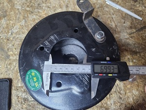 Барабан гальмівний (вісь Ø 39мм) DW120ВМ