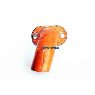 Flange of the upper branch pipe of the radiator to the mini-tractor XT120 -