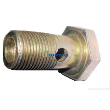 Bolt choke hydraulic distributor outlet to mini-tractor XT120 -