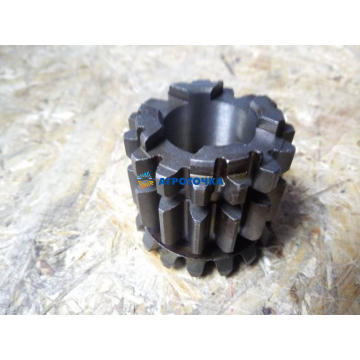 Шестерня дифференциала с блокировкой правая на мототрактор 15/16/4 зубов -