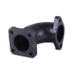 Exhaust manifold elbow (2 holes/4 holes) for mini-tractor TY295IT -