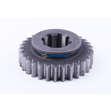 Gear 2 of transfers of a secondary shaft DF354 -