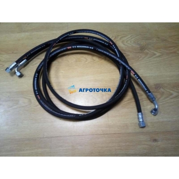 Шланги гідравліки на перед мототрактора 2 шт (довжина 3000 мм) -